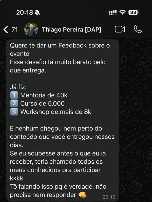 Depoimento 1